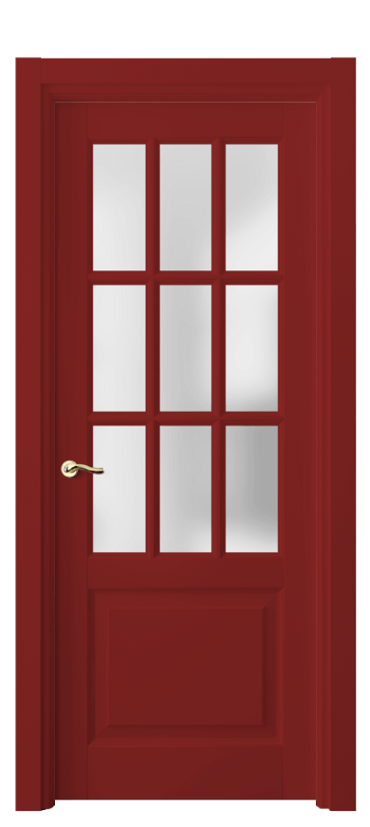 Межкомнатная дверь Лигнум 0748 Матовый белоснежный Сатинированное стекло Цена 149999 ₽ | Volhovec