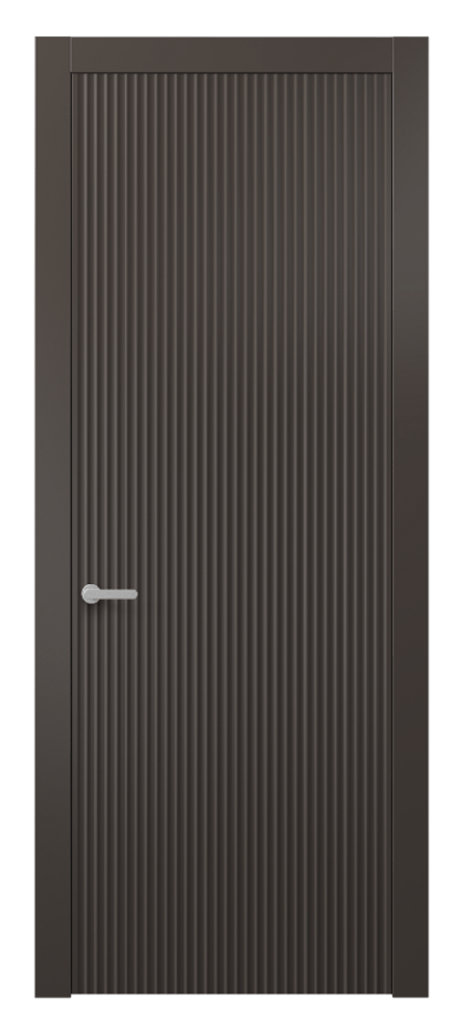 Межкомнатная дверь Альба 8641 Матовый антрацит  Цена 47999 ₽ | Volhovec