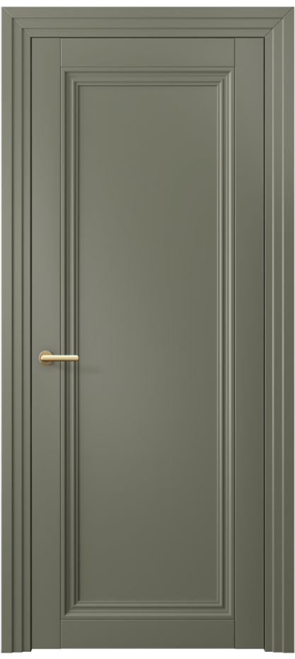 Межкомнатная дверь Центро 2501 Матовый оливковый тёмный  Цена 71199 ₽ | Volhovec