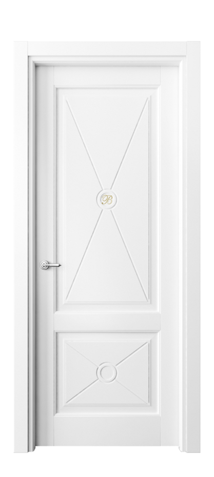 Межкомнатная дверь Тоскана Литера 6363 Матовый белоснежный  Цена 120340 ₽ | Volhovec