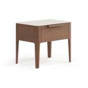 Тумба прикроватная Piega 1 ящик дуб каштановый матовый