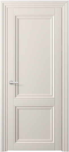 Дверь межкомнатная 2523 ПЭТБ. Цвет ПЭТ тёплый-белый. Материал ПЭТ. Коллекция Центро. Картинка.
