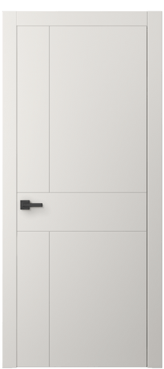 Дверь межкомнатная АКП 8056 МПБЛ. Цвет Матовый пудровый белый. Материал Гладкая эмаль. Коллекция Линия. Картинка.
