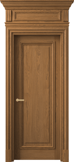 Дверь межкомнатная 7301 ДПР.М. Цвет Дуб пряный матовый. Материал Массив дуба матовый. Коллекция Антик. Картинка.