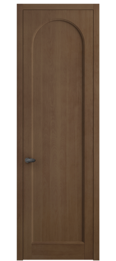 Дверь межкомнатная 6803 БТМ. Цвет Бук тёмный матовый. Материал Массив бука матовый. Коллекция Палаццо. Картинка.