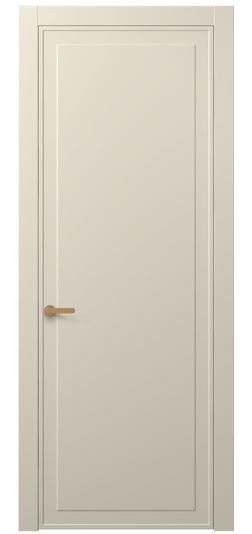 Дверь межкомнатная АКП 8602 МБСР. Цвет Матовый бежево-серый. Материал Гладкая эмаль. Коллекция Фрэйм. Картинка.