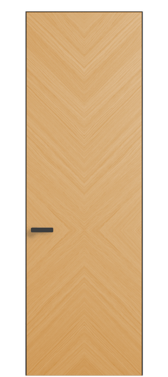 Дверь межкомнатная АКП 0205 ДЗМЛР Дуб золотой матовый. Цвет Дуб золотой матовый рифт. Материал Радиальный шпон НатурВуд. Коллекция Рифт. Картинка.