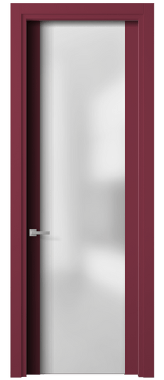 Дверь межкомнатная 4114 - planum Красно-фиолетовый RAL 4002. Цвет RAL Красно-фиолетовый RAL 4002. Материал Гладкая эмаль. Коллекция Планум. Картинка.