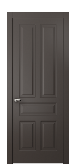 Дверь межкомнатная АКП 8531 МАН Матовый антрацит. Цвет Матовый антрацит. Материал Гладкая эмаль. Коллекция Эссе. Картинка.