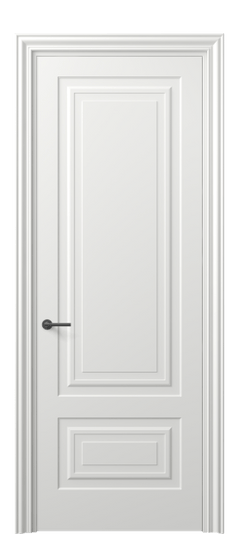 Дверь межкомнатная 8441 МССР. Цвет Матовый светло-серый. Материал Гладкая эмаль. Коллекция Маскот. Картинка.