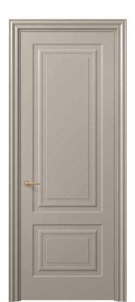 Дверь межкомнатная 8451 МБСК. Цвет Матовый бисквитный. Материал Гладкая эмаль. Коллекция Маскот. Картинка.